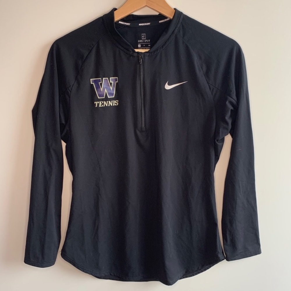 Nike Dri-Fit Quarter Zip Pullover UW Huskies Small
